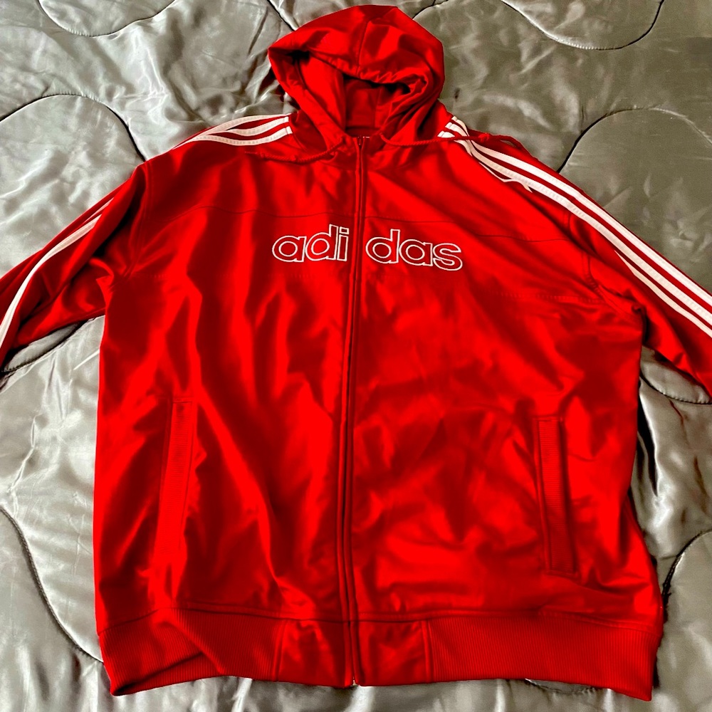 Classic adidas track jacket
